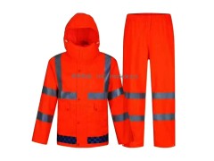 上饶市反光雨衣,警察反光雨衣 荧光绿反光雨衣图3