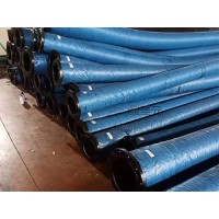 煤矿用法兰钢丝骨架管8寸大口径波纹胶管排水抽沙用