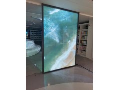 时代中视薄款透明投影膜 全息膜 背投膜 玻璃贴膜 成像膜图2