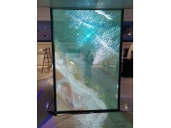 NDFOS全息膜 透明玻璃贴膜 空中成像 橱窗投影膜图2