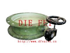 蜗轮玻璃钢蝶阀图3