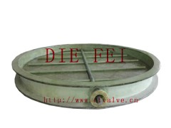 通风玻璃钢蝶阀图2