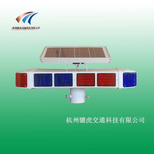 led短排警示灯太阳能