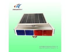黄石交通设施太阳能短排警示灯 led四面警示灯价格图2