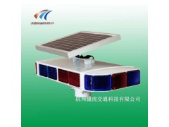 黄石交通设施太阳能短排警示灯 led四面警示灯价格图3