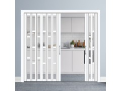 武汉PVC折叠门,PVC推拉折叠门图3