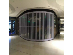 武汉铝合金折叠门,铝合金推拉折叠门图2