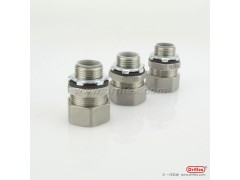 316不锈钢外丝直接头/六角方帽端接式软管连接器图3