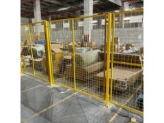 现货仓库隔断网室内浸塑隔离栅工厂设备安全铁丝网围栏车间隔离网图3