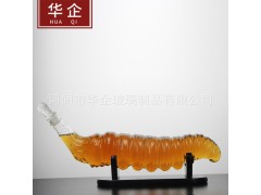 河北华企吹制钻石醒酒器高硼硅玻璃工艺酒瓶熊猫玻璃酒瓶高档玻璃酒瓶图2
