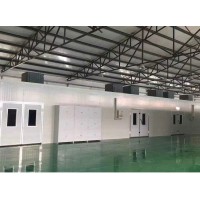 工业无尘喷漆房打磨房高温房生产厂家