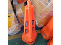 道路施工声光路锥报警器 声光警示路锥价格图2