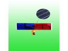 一体式太阳能警示灯 红蓝警示灯交通警示灯生产厂家图3