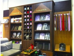 化妆品展柜制作珠宝展示柜服装展柜制作山东济南烤漆展柜山人展柜厂图3