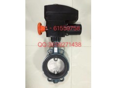 德国依博罗Z011-A手动蝶阀DN100 假一罚百图3