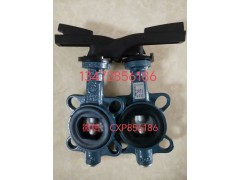 德国依博罗Z011-A手动蝶阀DN100 假一罚百图4