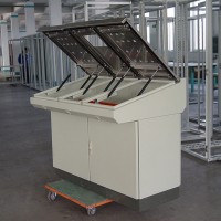 盐城仿威图中控台，钣金监控桌钣金加工