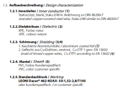 莱尼RG174 LL汽车电缆DACAR462图2