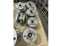 上海电动V型法兰球阀-V型切断阀工厂直销图2