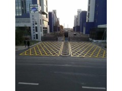 太仓消防标识、消防通道画线标准、苏州消防车道禁止占用黄线施工规格图3