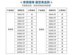 母线槽生产 可按需定制 配电系统工程用值得信赖图5