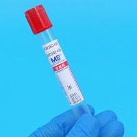 红色管帽促凝PET真空采血管_抽血管_快速血清管